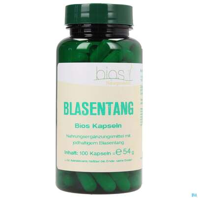 Sie sehen eine Packung Bios Blasentang 100 Kapseln, Produktbild: 02 Bios Blasentang 100 Kapseln, A-Nr.: 3890773 - 02