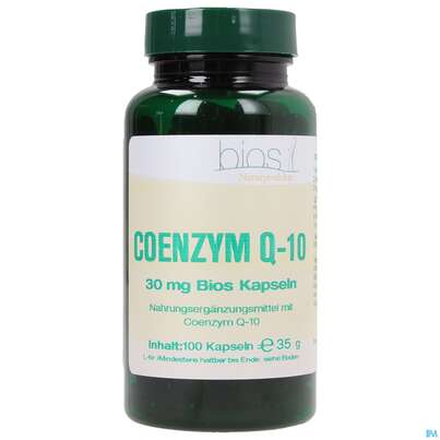 Bios Coenzym Q-10 30mg 100 Kapseln, A-Nr.: 3892832 - 02