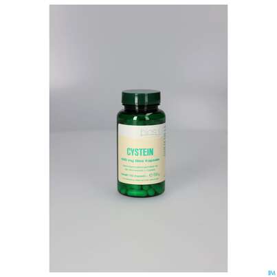 Sie sehen eine Packung Bios Cystein 500mg 100 Kapseln, Produktbild: 01 Bios Cystein 500mg 100 Kapseln, A-Nr.: 4247246 - 01