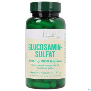 Bios Glucosaminsulfat 500mg 100 Kapseln, A-Nr.: 3891324 - 01