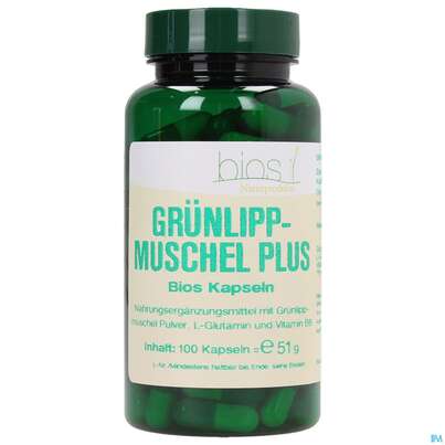 Bios Grünlippmuschel Plus 100 Kapseln, A-Nr.: 3891465 - 01