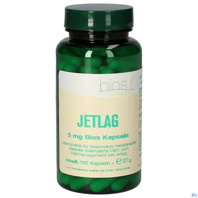 Bios Jetlag 5mg 100 Kapseln, A-Nr.: 4246979 - 02