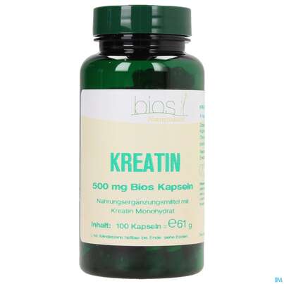 Bios Kreatin 500mg 100 Kapseln, A-Nr.: 3891873 - 01