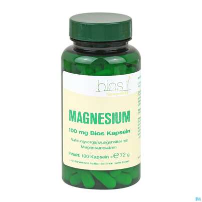 Bios Magnesium 100mg 100 Kapseln, A-Nr.: 3892476 - 02