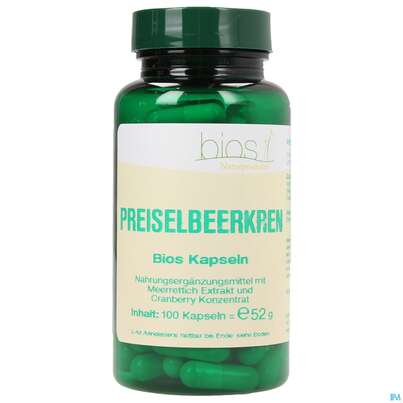 Bios Preiselbeerkren 100 Kapseln, A-Nr.: 4185806 - 02