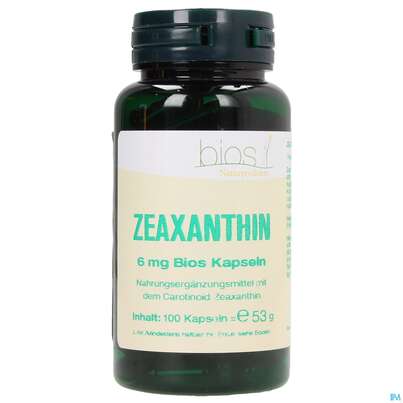 Bios Zeaxanthin 6mg 100 Kapseln, A-Nr.: 3893659 - 02