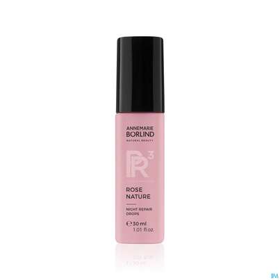 Sie sehen eine Packung Boerlind Rose Nature Night Repair Drops 60229 30ml, Produktbild: 01 Boerlind Rose Nature Night Repair Drops 60229 30ml, A-Nr.: 5669251 - 01