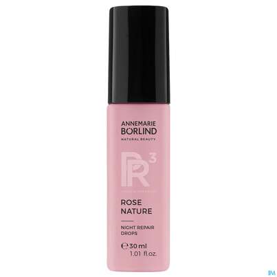 Sie sehen eine Packung Boerlind Rose Nature Night Repair Drops 60229 30ml, Produktbild: 02 Boerlind Rose Nature Night Repair Drops 60229 30ml, A-Nr.: 5669251 - 02