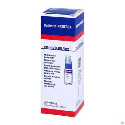 Sie sehen eine Packung Cutimed Protect Spray 28ml 7265300 1st, Produktbild: 02 Cutimed Protect Spray 28ml 7265300 1st, A-Nr.: 3461983 - 02