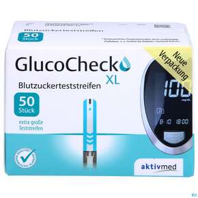 Diagnostika U.zubehoer Gluco Check Xl Teststreifen C2 75 50st, A-Nr.: 5167029 - 01