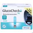 Sie sehen eine Packung Diagnostika U.zubehoer Gluco Check Xl Teststreifen C2 75 50st, Produktbild: 01 Diagnostika U.zubehoer Gluco Check Xl Teststreifen C2 75 50st, A-Nr.: 5167029 - 01