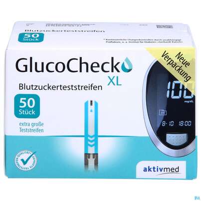 Diagnostika U.zubehoer Gluco Check Xl Teststreifen C2 75 50st, A-Nr.: 5167029 - 01