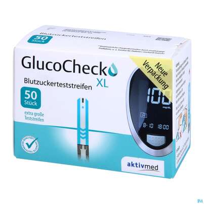 Diagnostika U.zubehoer Gluco Check Xl Teststreifen C2 75 50st, A-Nr.: 5167029 - 02