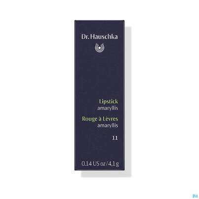 Sie sehen eine Packung Dr. Hauschka Lipstick 11 Amaryllis 4,1g, Produktbild: 01 Dr. Hauschka Lipstick 11 Amaryllis 4,1g, A-Nr.: 4592902 - 01