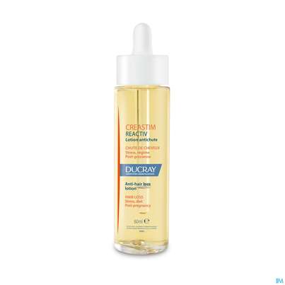 Sie sehen eine Packung Ducray Creastim Anti Haarausfall Intensivlotion 60ml, Produktbild: 02 Ducray Creastim Anti Haarausfall Intensivlotion 60ml, A-Nr.: 4146580 - 02