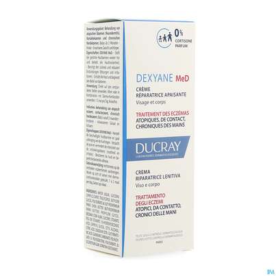 Sie sehen eine Packung Ducray Dexyane Med Creme 30ml, Produktbild: 03 Ducray Dexyane Med Creme 30ml, A-Nr.: 5046745 - 03