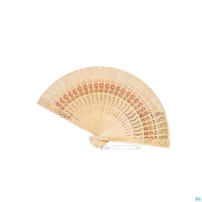 Sie sehen eine Packung Elenatura Holzfaecher Blume 20cm 1st, Produktbild: 01 Elenatura Holzfaecher Blume 20cm 1st, A-Nr.: 5199377 - 01
