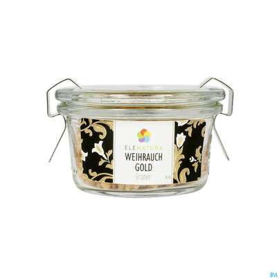 Sie sehen eine Packung Elenatura Raeucher Weihrauch Granen Gold 48ml, Produktbild: 01 Elenatura Raeucher Weihrauch Granen Gold 48ml, A-Nr.: 4588349 - 01