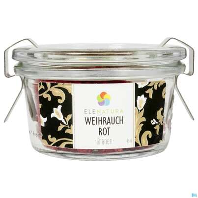 Sie sehen eine Packung Elenatura Raeucher Weihrauch Granen Rot 48ml, Produktbild: 02 Elenatura Raeucher Weihrauch Granen Rot 48ml, A-Nr.: 4588361 - 02