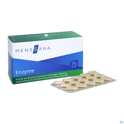 Enzyme Menssana Kapseln 75st, A-Nr.: 3082903 - 05