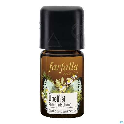 Sie sehen eine Packung Farfalla Aromamischung Uebelfrei 5ml, Produktbild: 02 Farfalla Aromamischung Uebelfrei 5ml, A-Nr.: 5781166 - 02