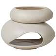 Sie sehen eine Packung Farfalla Duftlampe Kyoto Beige 1st, Produktbild: 01 Farfalla Duftlampe Kyoto Beige 1st, A-Nr.: 5750941 - 01