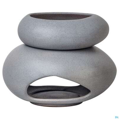 Sie sehen eine Packung Farfalla Duftlampe Kyoto Grau 1st, Produktbild: 01 Farfalla Duftlampe Kyoto Grau 1st, A-Nr.: 5750958 - 01