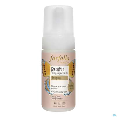 Sie sehen eine Packung Farfalla Grapefruit Reinigung-schaum 120ml, Produktbild: 02 Farfalla Grapefruit Reinigung-schaum 120ml, A-Nr.: 4860892 - 02