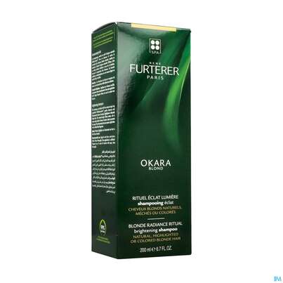 Sie sehen eine Packung Furterer Okara Blond Leuchtkraft-balsam 150ml, Produktbild: 04 Furterer Okara Blond Leuchtkraft-balsam 150ml, A-Nr.: 5439752 - 04