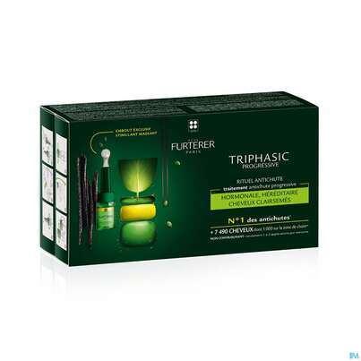 Furterer Triphasic Progressive Kur 8 X 5,5ml, A-Nr.: 5439522 - 02