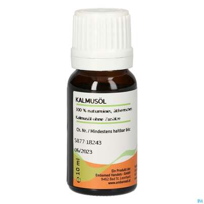 Sie sehen eine Packung Gall Pharma Kalmusöl Embamed, Produktbild: 01 Gall Pharma Kalmusöl Embamed, A-Nr.: 5073972 - 01