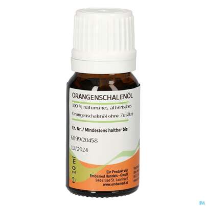 Sie sehen eine Packung Gall Pharma Orangenschalenöl Embamed, Produktbild: 04 Gall Pharma Orangenschalenöl Embamed, A-Nr.: 5420563 - 04