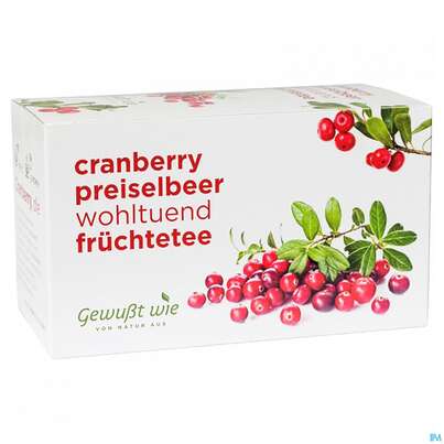 Gewusst Wie Tee/beutel Cranberry Preiselbeer 20st, A-Nr.: 4764852 - 01