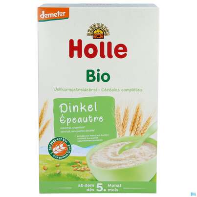 Sie sehen eine Packung Holle Demeter Bio Dinkelbrei 250g, Produktbild: 01 Holle Demeter Bio Dinkelbrei 250g, A-Nr.: 2364189 - 01