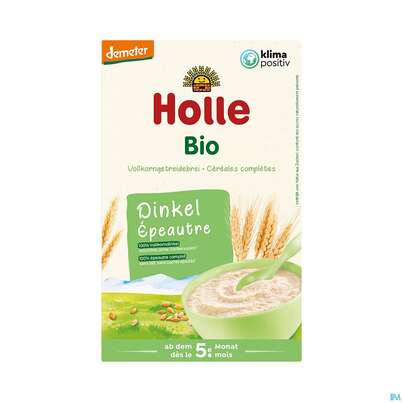 Sie sehen eine Packung Holle Demeter Bio Dinkelbrei 250g, Produktbild: 02 Holle Demeter Bio Dinkelbrei 250g, A-Nr.: 2364189 - 02