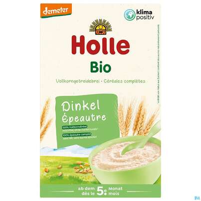 Sie sehen eine Packung Holle Demeter Bio Dinkelbrei 250g, Produktbild: 03 Holle Demeter Bio Dinkelbrei 250g, A-Nr.: 2364189 - 03