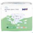 Sie sehen eine Packung Inkontinenz Windelslip Seni/super Trio Large 10st, Produktbild: 01 Inkontinenz Windelslip Seni/super Trio Large 10st, A-Nr.: 3586791 - 01