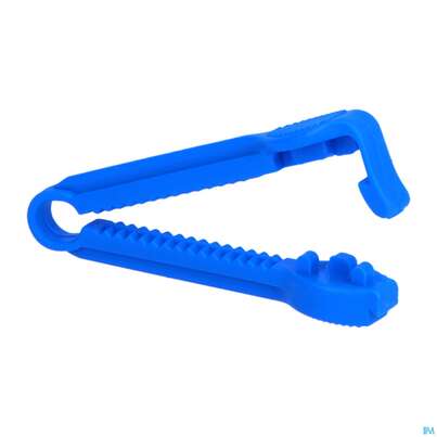 Sie sehen eine Packung Katheterzubehoer Katheterklemme Schlauchklemme Unsteril Blau Ju 09 1st, Produktbild: 01 Katheterzubehoer Katheterklemme Schlauchklemme Unsteril Blau Ju 09 1st, A-Nr.: 5843832 - 01