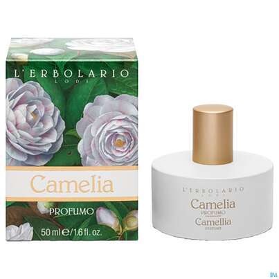 Sie sehen eine Packung L Erbolario Eau De Parfum Camelia Kamelie 066.8 50ml, Produktbild: 02 L Erbolario Eau De Parfum Camelia Kamelie 066.8 50ml, A-Nr.: 4296138 - 02