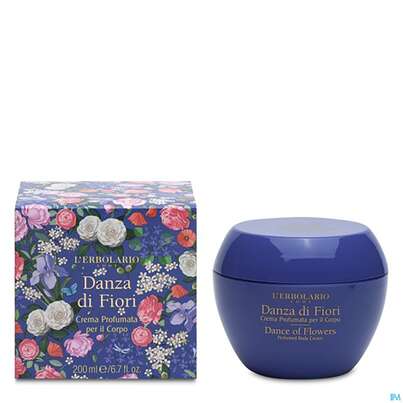 Sie sehen eine Packung L Erbolario Koerpercreme Danza Di Fiori 026.2 200ml, Produktbild: 01 L Erbolario Koerpercreme Danza Di Fiori 026.2 200ml, A-Nr.: 4941484 - 01