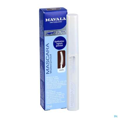 Sie sehen eine Packung Mavala Mascara/waterproof Brown 10ml, Produktbild: 06 Mavala Mascara/waterproof Brown 10ml, A-Nr.: 3965637 - 06