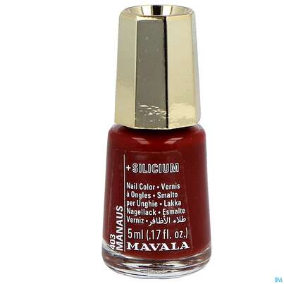Sie sehen eine Packung Mavala Nagellacke +si 403 Manaus 5ml, Produktbild: 01 Mavala Nagellacke +si 403 Manaus 5ml, A-Nr.: 5570788 - 01