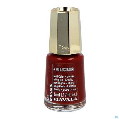 Sie sehen eine Packung Mavala Nagellacke +si 403 Manaus 5ml, Produktbild: 02 Mavala Nagellacke +si 403 Manaus 5ml, A-Nr.: 5570788 - 02