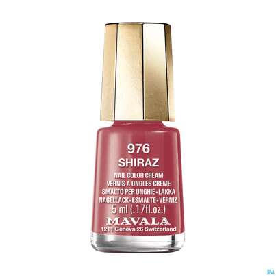 Sie sehen eine Packung Mavala Nagellacke 976 Shiraz 5ml, Produktbild: 02 Mavala Nagellacke 976 Shiraz 5ml, A-Nr.: 5066334 - 02