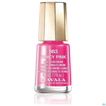 Sie sehen eine Packung Mavala Nagellacke 983 Fancy Pin 5ml, Produktbild: 01 Mavala Nagellacke 983 Fancy Pin 5ml, A-Nr.: 5066417 - 01
