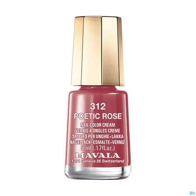 Mavala Nagellacke Sublime 312 Poetic Rose 5ml, A-Nr.: 4152072 - 02