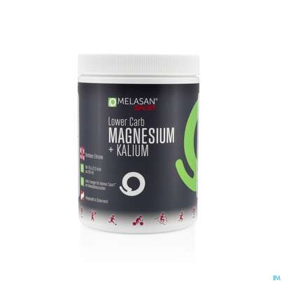 Sie sehen eine Packung Melasan/sport Sportgetraenk Magnesium +kalium Low Carb Himbeer Zitro 400g, Produktbild: 01 Melasan/sport Sportgetraenk Magnesium +kalium Low Carb Himbeer Zitro 400g, A-Nr.: 5440092 - 01
