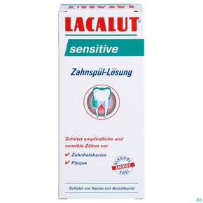 Mundwasser/spuelung Lacalut Sensitive Zahnspuelloesung 300ml, A-Nr.: 4308404 - 01