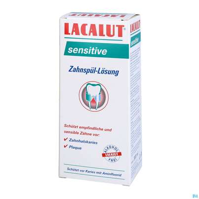 Mundwasser/spuelung Lacalut Sensitive Zahnspuelloesung 300ml, A-Nr.: 4308404 - 02