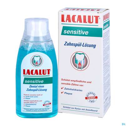 Mundwasser/spuelung Lacalut Sensitive Zahnspuelloesung 300ml, A-Nr.: 4308404 - 04